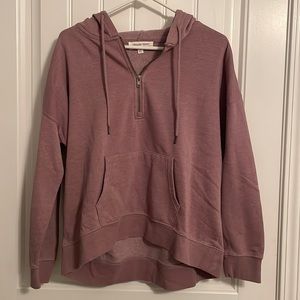 Hippie rose purple pullover size medium